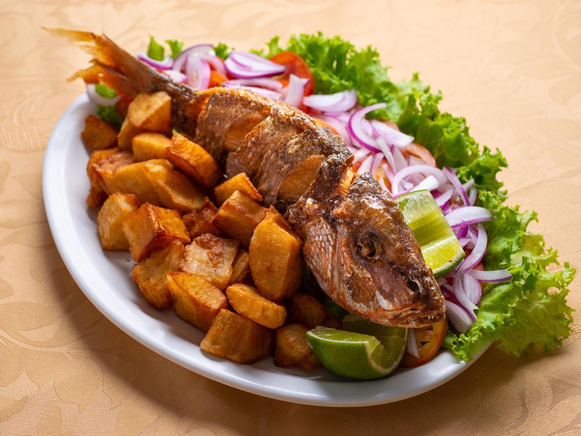 Ocean Palace All Inclusive Premium Natal Ngoại thất bức ảnh Fried fish with potatoes