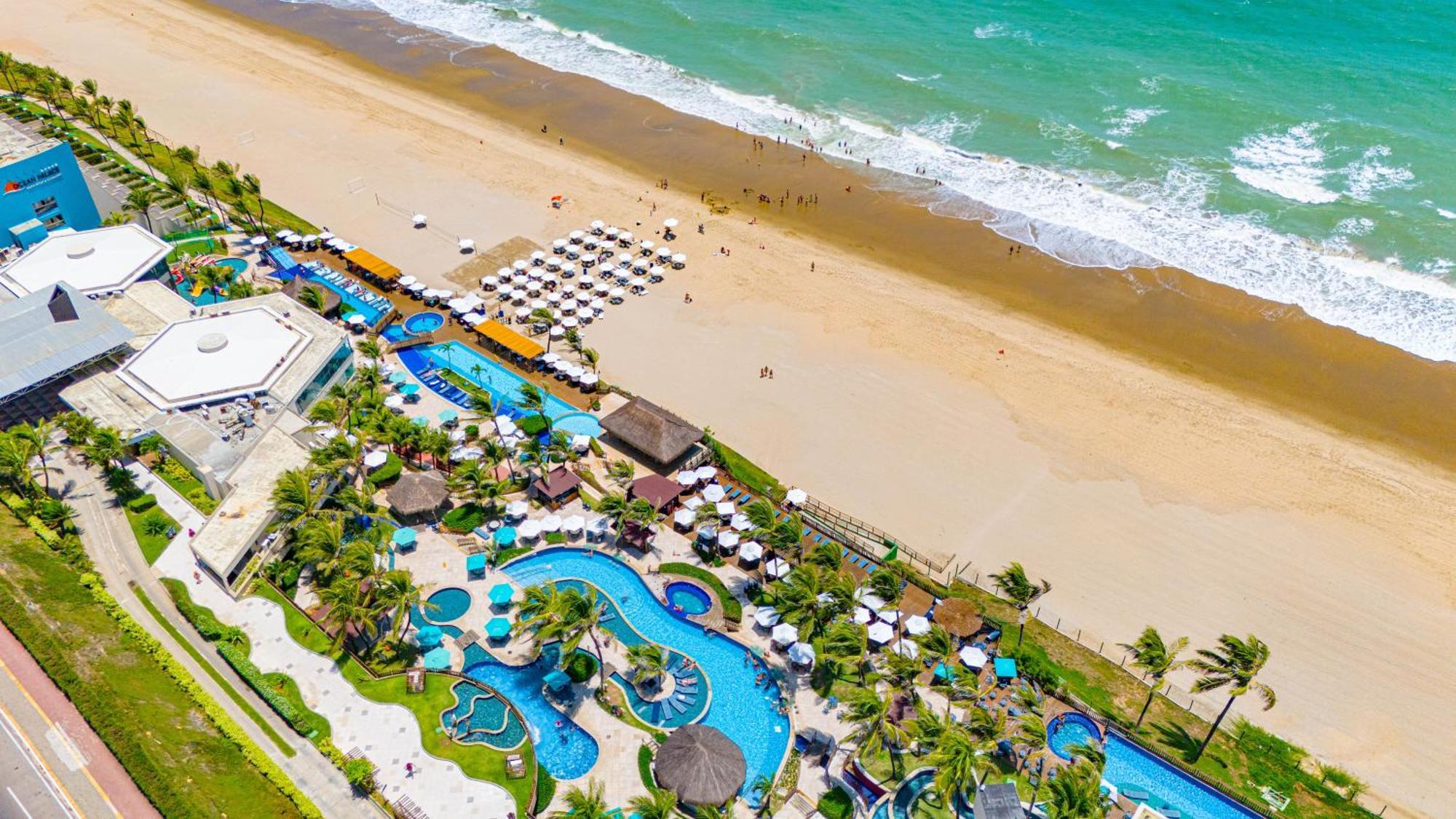 Ocean Palace All Inclusive Premium Natal Ngoại thất bức ảnh Aerial view of the resort